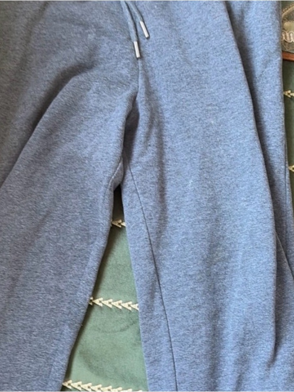H&M Blue-Gray Kids Drawstring Sweatpants